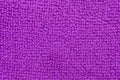 Close view of a purple microfiber sponge Royalty Free Stock Photo