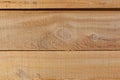Close view of rough sawn lumber