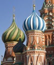 Close view of the Saint Basil Church Royalty Free Stock Photo