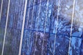 Close view of solar panel Royalty Free Stock Photo