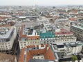 Vienna Austria - St. Stephan Cathedral - roof view Royalty Free Stock Photo