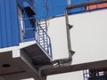 Giant container crane details