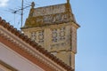 Algarvian chimney on the city of Tavira, Algarve, Portugal