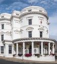 Close view of the Tynwald in Douglas, Isle of Man