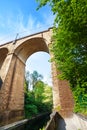 Close view Viaduc (Passerelle) arch, Luxembourg