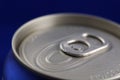 Closed Aluminum Soft Drink Can