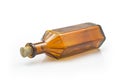 Closed apothecary bottle with cork Royalty Free Stock Photo