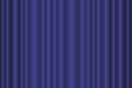 Closed blue curtain texture