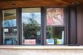 Closed business establishment in Niagara Falls Ontario Canada Royalty Free Stock Photo