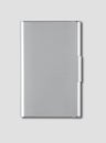 Closed card holder isolated on grey background Royalty Free Stock Photo