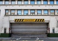 Closed coach exit at Victoria Coach Station. Royalty Free Stock Photo