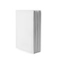 Closed color hardcover book on white Royalty Free Stock Photo