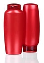 Closed Cosmetic Or Hygiene Plastic Bottle Of Gel