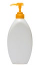 Closed Cosmetic Or Hygiene Plastic Bottle Of Gel