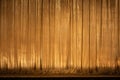 Closed curtain in the theater, background texture