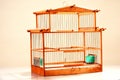 Closed decorative bird cage Royalty Free Stock Photo