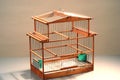 Closed decorative bird cage Royalty Free Stock Photo