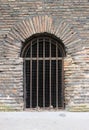Closed door a prison Royalty Free Stock Photo