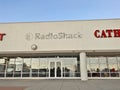 Closed, former RadioShack store and signage