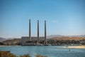 Closed gas power plant in Morro Bay California.