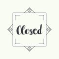 Closed inscription vector