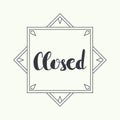 Closed inscription vector