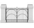 Closed Iron Gate