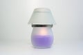 Closed lamp, lavender-scented candle holder