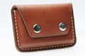 Closed leather cardholder