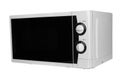 Closed microwave isolated Royalty Free Stock Photo