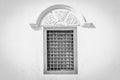 Closed Windows Frame Black White Royalty Free Stock Photo