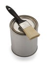 Closed Paint Can Royalty Free Stock Photo