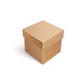 Closed Parcel Packaging Presents, Empty Gift Icon Royalty Free Stock Photo
