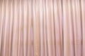 Plain pink curtain