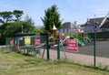 Closed playpark due to Coronavirus COVID-19 Northern Ireland