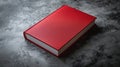 The red hardcover book.AI generated image Royalty Free Stock Photo