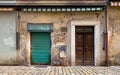 Closed Shop on Abandoned Street