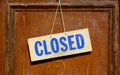 Closed sign Royalty Free Stock Photo