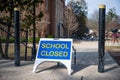 Michigan Schools Closed in Response to Pandemic Royalty Free Stock Photo