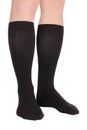 Closed toe calves for man. Compression Hosiery. Medical stockings, tights, socks, calves and sleeves for varicose veins