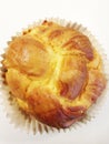 Closed up bread in bakery shop