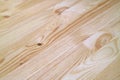 Closed Up Diagonal Pattern of Light Brown Natural Wood Plank Surface, for Texture Background Royalty Free Stock Photo