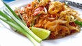 Phad Thai dish Royalty Free Stock Photo