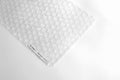 Shockproof material Polyethelene foam on white background Royalty Free Stock Photo