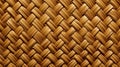 Closed up of wood rattan texture background. Generative AI