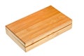 Closed wooden bamboo box