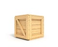 Closed wooden box