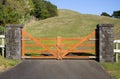 Closed Wooden Gate