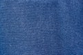 Closedup blue fabric texture for background Royalty Free Stock Photo