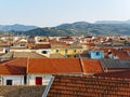 Terracotta Tiled Roofs, Lefkada Greek Island, Greece